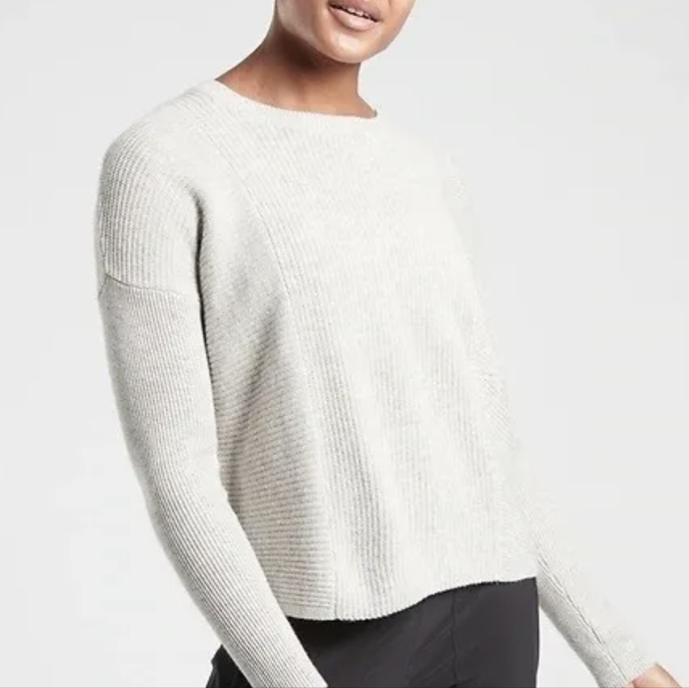 Athleta Turin Wool Cashmere Sweater - Picture 7 of 11